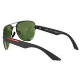 プラダ スポーツ サングラス SPS55Y ブラック プラスチック レディース PRADA 【中古】